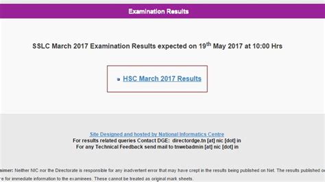 Tamil Nadu Class 10 (SSLC) board results 2017 declared: Check .
